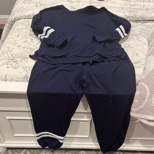 Navy Blue Women's Track Pants & Joggers